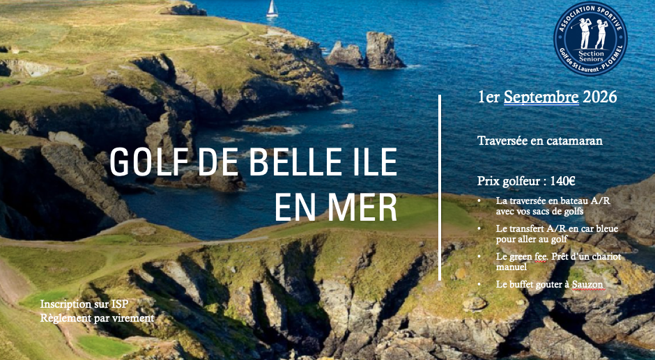 Sortie au Golf de Belle île en mer le 1er Septembre 2026