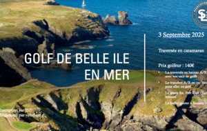 Sortie au Golf de Belle Ile en Mer