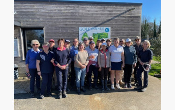 Le triskel féminin au golf de Vannes Atlantheix