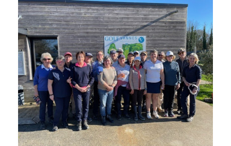 Le triskel féminin au golf de Vannes Atlantheix